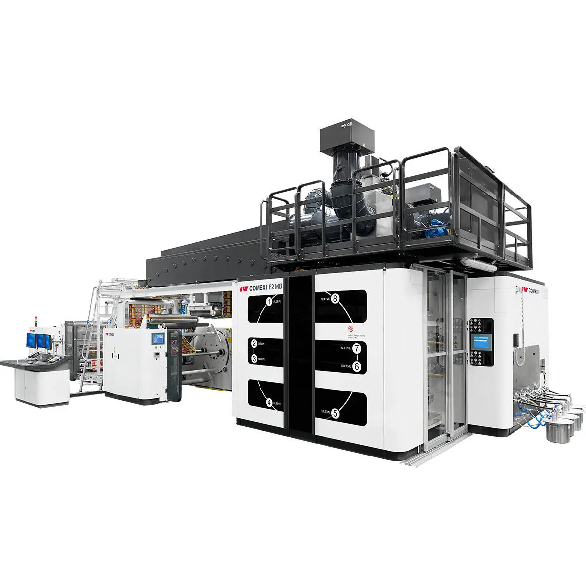 Impressora flexográfica de 8 cores - F2 MB - Comexi Group
