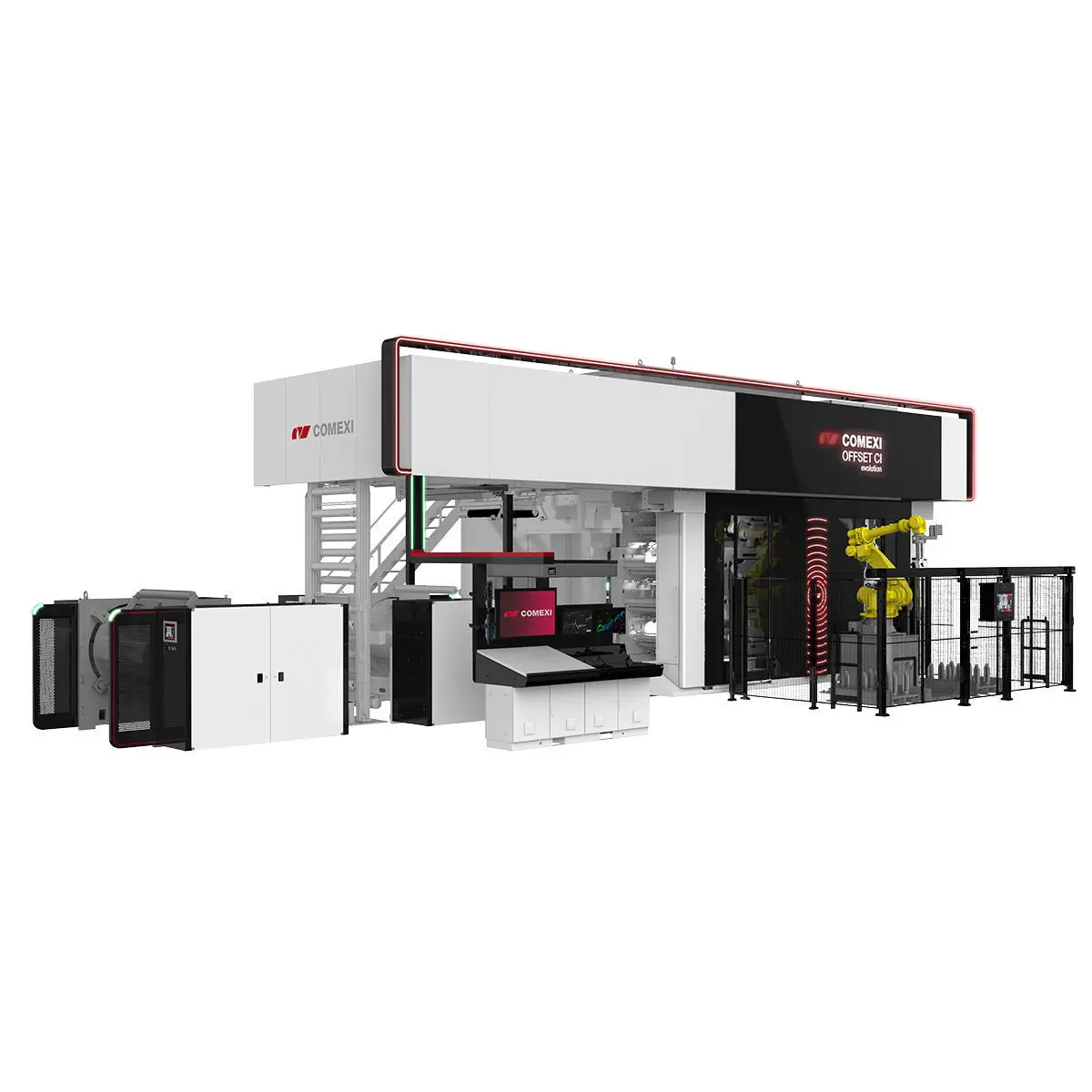Impressora offset rotativa - CI evolution - Comexi Group