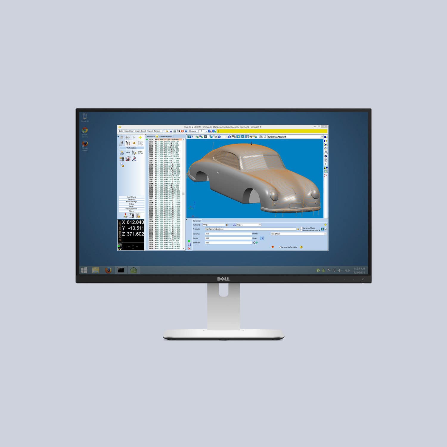 Calibration Inca Software de calibração - Inca3D Milling/Drilling - MORA Metrology GmbH ...