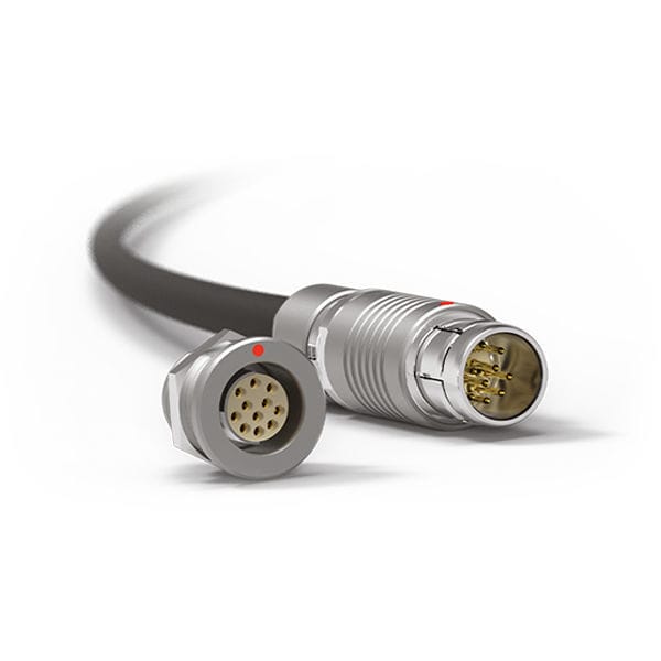 Conector em latão S Fischer Connectors RF / circular / pushpull