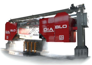 máquina de corte com fio diamantado
