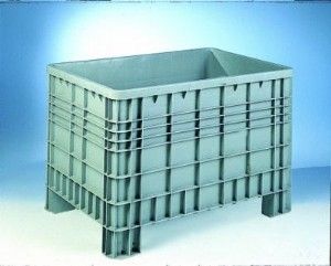 caixa-palete em material plástico 1