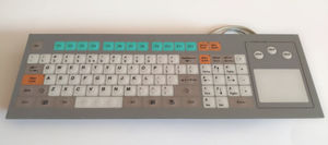 teclado embutido