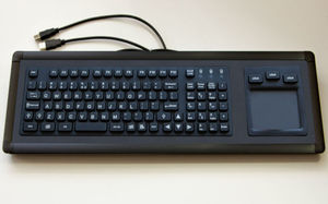 teclado embutido