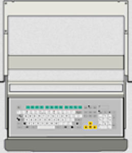 teclado para montagem em gaveta-rack
