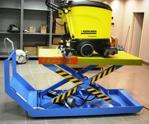 mesa elevatória tipo tesoura