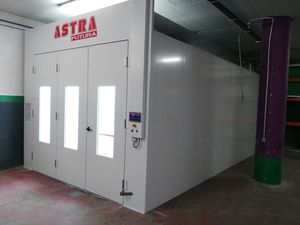 cabine de pintura fechada 1
