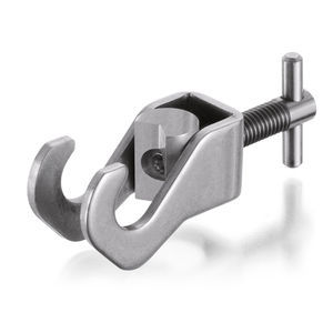 abraçadeira de fixação para suporte de laboratório