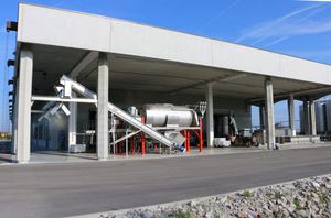 usina de produção para a indústria alimentícia
