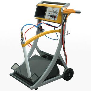 Linha de revestimento em pó