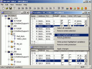 software servidor OPC