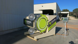 máquina de corte com fio diamantado