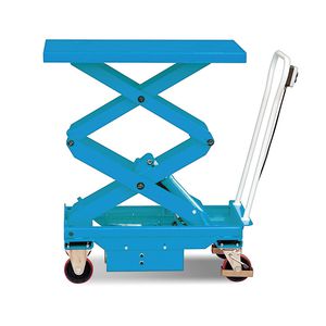 mesa elevatória de dupla tesoura