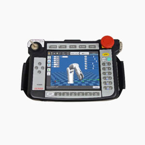 controlador de robô com painel de controle manual
