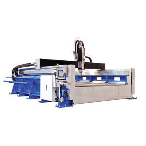 máquina de corte com jato de água abrasivo