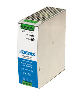 fonte de alimentação elétrica para trilho DIN