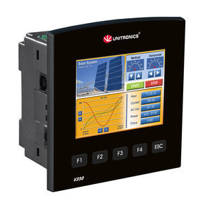 CLP com IHM de tipo touchscreen incorporada 1