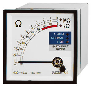 medidor de resistência de isolamento embutido