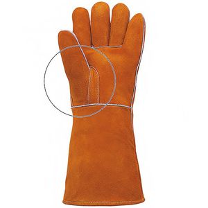 luvas resistentes ao calor / de soldagem / de proteção mecânica / em couro