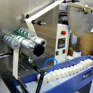 máquina de corte com faca rotativa