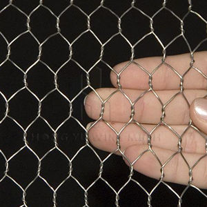 grelha com malha hexagonal