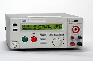testador de segurança elétrica