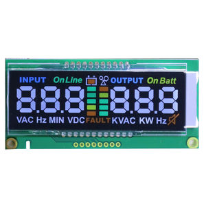 módulos de visualização LCD
