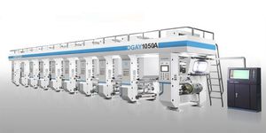 máquina de impressão por rotogravura