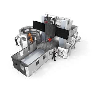 centro de usinagem CNC de 6 eixos