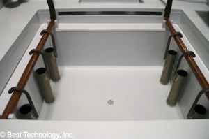máquina de polimento eletroquímica