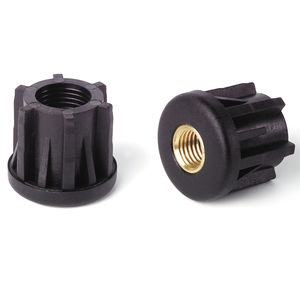 Tampa de acabamento com encaixe roscado