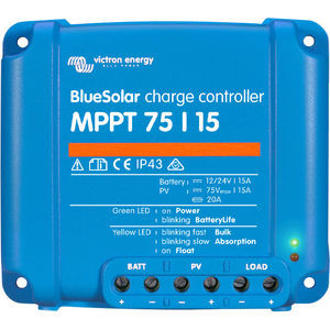controlador de carregador de baterias solar