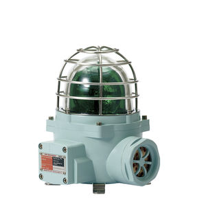 sinalizador sonoro para alarme com luz de sinalização