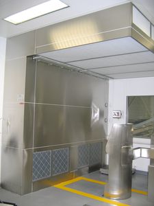 módulo de fluxo laminar para sala limpa 1