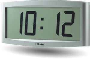 relógio LCD