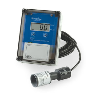 transmissor de nível ultrassônico / para líquidos / 4-20 mA / compacto