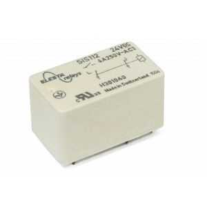 relé eletromecânico com contatos guiados