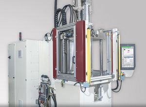 máquina injetora vertical