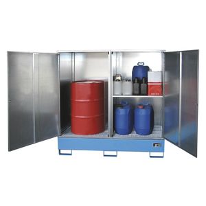 armário para tambores com palete de contenção 1