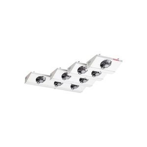 evaporador com ventilação axial
