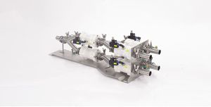válvula de distribuição para transporte pneumático