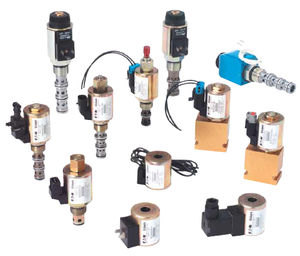válvula direcional hidráulica acionada por solenoide