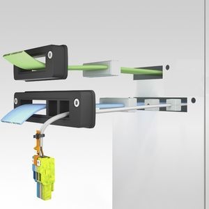 sistema de entrada de cabos modular