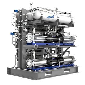 estação de compressão para gás de hidrogênio