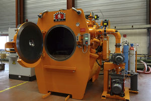 forno de têmpera a gás