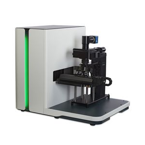 sistema de carregamento para lâminas de microscópio