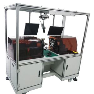 máquina bobinadeira para bobinas de fibra óptica