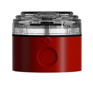 sinalizador sonoro com luz LED