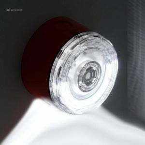 sinalizador sonoro com luz LED