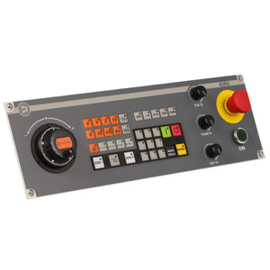 teclado embutido / com teclas mecânicas / sem dispositivo apontador / industrial